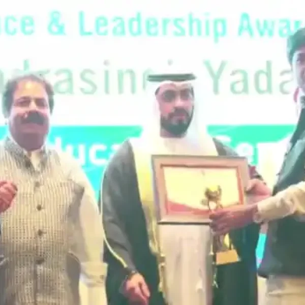 Siddhant Group of Institutions President Honorable Shri Rajendrasing Yadav sir got the award Global Excellence award